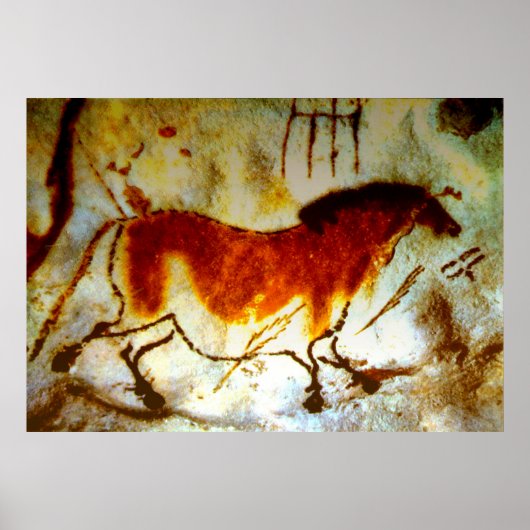 Lascaux Horse (Extra groot) Poster (Voorkant)