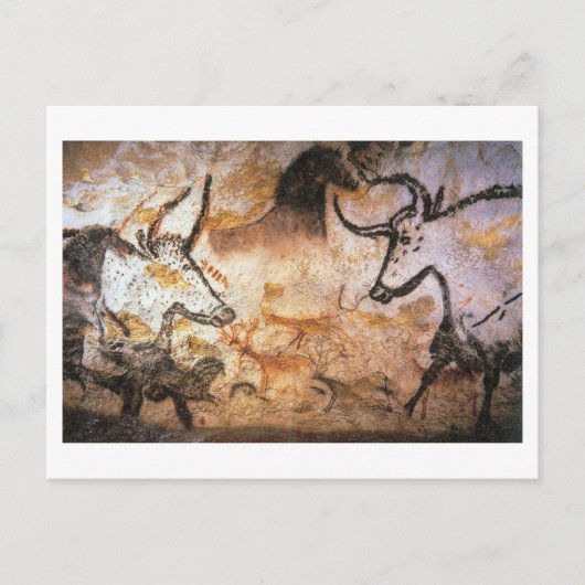 LASCAUX kunst Briefkaart (Voorkant)