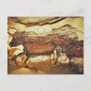 Lascaux Prehistorische grotschilderingen Briefkaart
