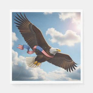 L'Ascension de la Liberté – Serviette en papier ar