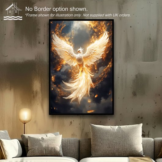 L'ascension de l'oiseau de feu - Impression d'art 