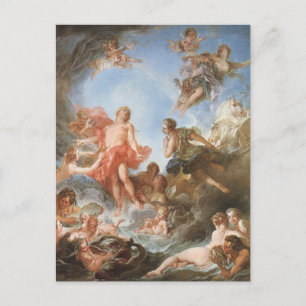 L'ascension du soleil par Francois Boucher Carte p