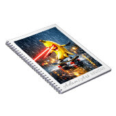 Laser Banana Skateboard Rebel Notitieboek (Rechterzijde)