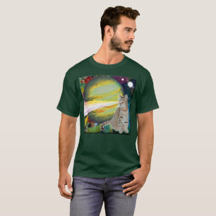 Laser-Cat Mossbody T-Shirt