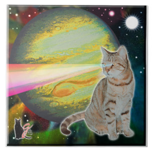 Laser-Cat Mossbody-tegel Tegeltje