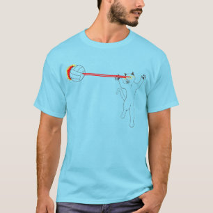 Laser Cat Volleyball EXPLOSIE! T-shirt