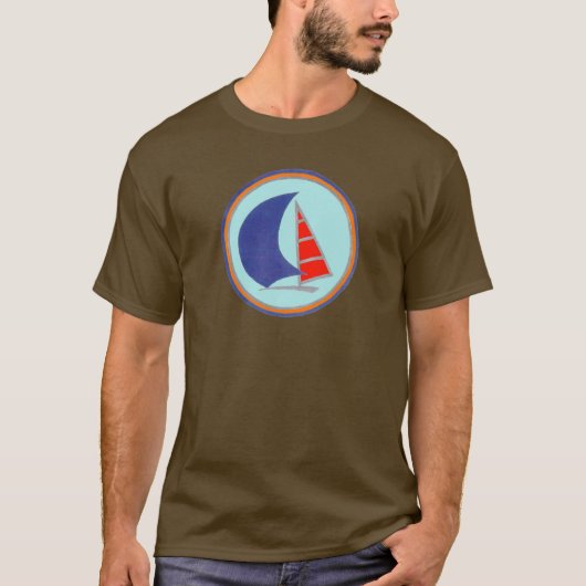 Laser class sailing t-shirt (Voorkant)