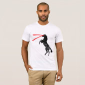 Laser Horse Red Avenger T-shirt (Voorkant volledig)