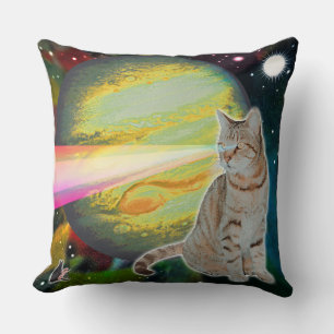 Laser-Kat Mossbody Kussen