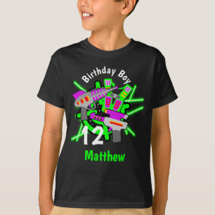 Laser label Birthday Boy shirt
