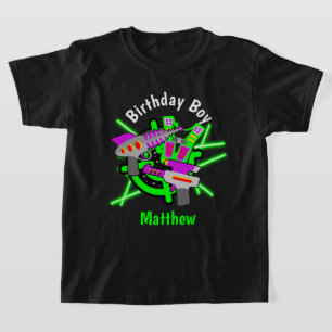 Laser label Birthday Boy shirt