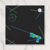 Laser Label blauw en groene dag (Achterkant)