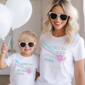 Laser Label Neon spel op ouderlijk verjaardagsfees Tri-Blend Shirt