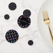 Laser Label Party Table Confetti Neon Birthday Dec (Groep)