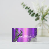 Laserhaarverwijderaar Glitter Mousserend Visitekaa Visitekaartje (Staand voorkant)