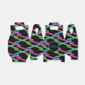 Laserkleurige Label Glow-draagtas Bedankdoosjes (Uitgevouwen)