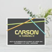 LaserLabel Uitnodigen Kaart (Staand voorkant)