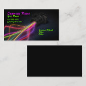 Laserlicht Visitekaartje (Voorkant / Achterkant)