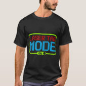 Lasermodus van Label ingeschakeld T-shirt (Voorkant)