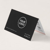 Lash Aftercare Instructions & Appointment Reminder Visitekaartjes (Voorkant)