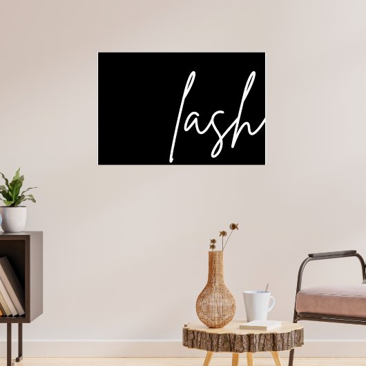 Lash Artist Wall Print - Lash Decor (Woonkamer 3)