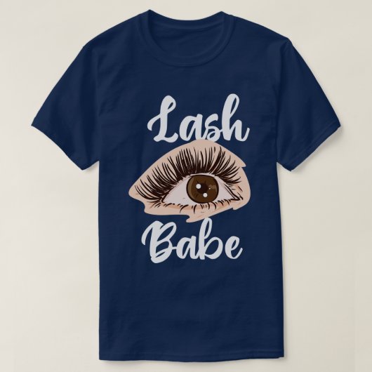Lash Babe T-shirt (Design voorkant)