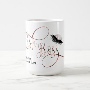 Lash Boss Lash Artist Wenkbrauw Lashes Roos Gold Koffiemok