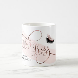 Lash Boss Makeup Eyebrow Eyes Lashes Roos Gold Koffiemok