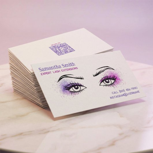 💋 Lash Brow Tech Thick Premium Getextureerd Visitekaartje