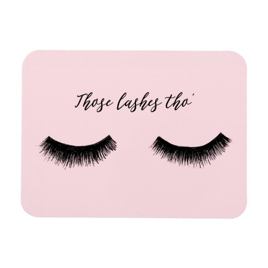 Lash Chat - Die Lashes Tho' Magneet (Horizontaal)
