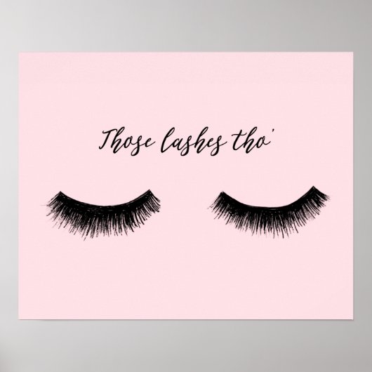 Lash Chat - Die Lashes Tho' Poster (Voorkant)