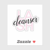 Lash Cleanser Sticker (Vel)