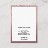 Lash Client Record Ajouter un Carte de visite de l (Dos)