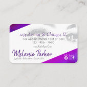 Lash de luxe - Carte de visite (Dos)