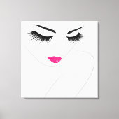 Lash Extension Canvas Afdruk (Voorkant)