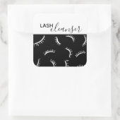 Lash Extension Cleanser label voor aftercare (Tas)