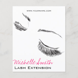Lash Extension Flyer