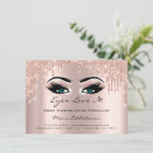 Lash Extension Instructions Blue Eyes Kaart (Staand voorkant)