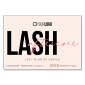 Lash Extension Instructions Care Kaart (Voorkant)