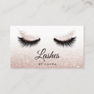 Lash Extension Makeup Artist Visitekaartje