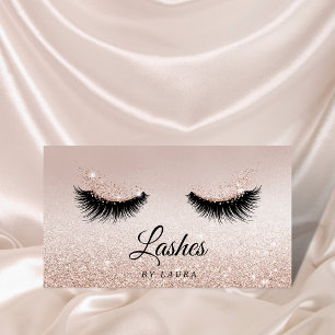 Lash Extension Makeup Artist Visitekaartje