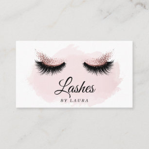 Lash Extension Makeup Artist Visitekaartje
