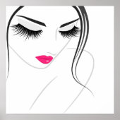 Lash Extension Poster (Voorkant)