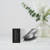 Lash Extensions Brochures & Lashes Carte de visite (Debout devant)
