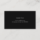 Lash Extensions Brochures & Lashes Carte de visite (Dos)