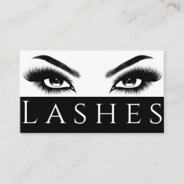 Lash Extensions Brows & Lashes Salon Visitekaartje