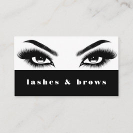Lash Extensions Brows & Lashes Salon Visitekaartje