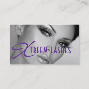 Lash Extensions Lashes Beauty Cosmetology Salon Visitekaartje
