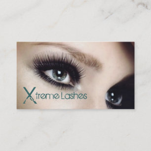 Lash Extensions, Lashes Salon Visitekaartje