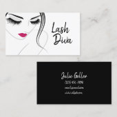 Lash Extensions Salon Beauty Spa Visitekaartje (Voorkant / Achterkant)